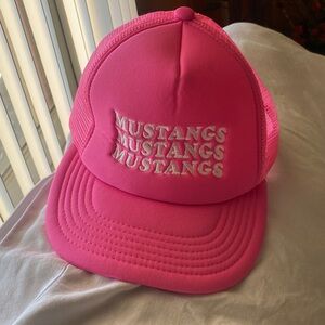 Pink Mustangs Trucker Hat